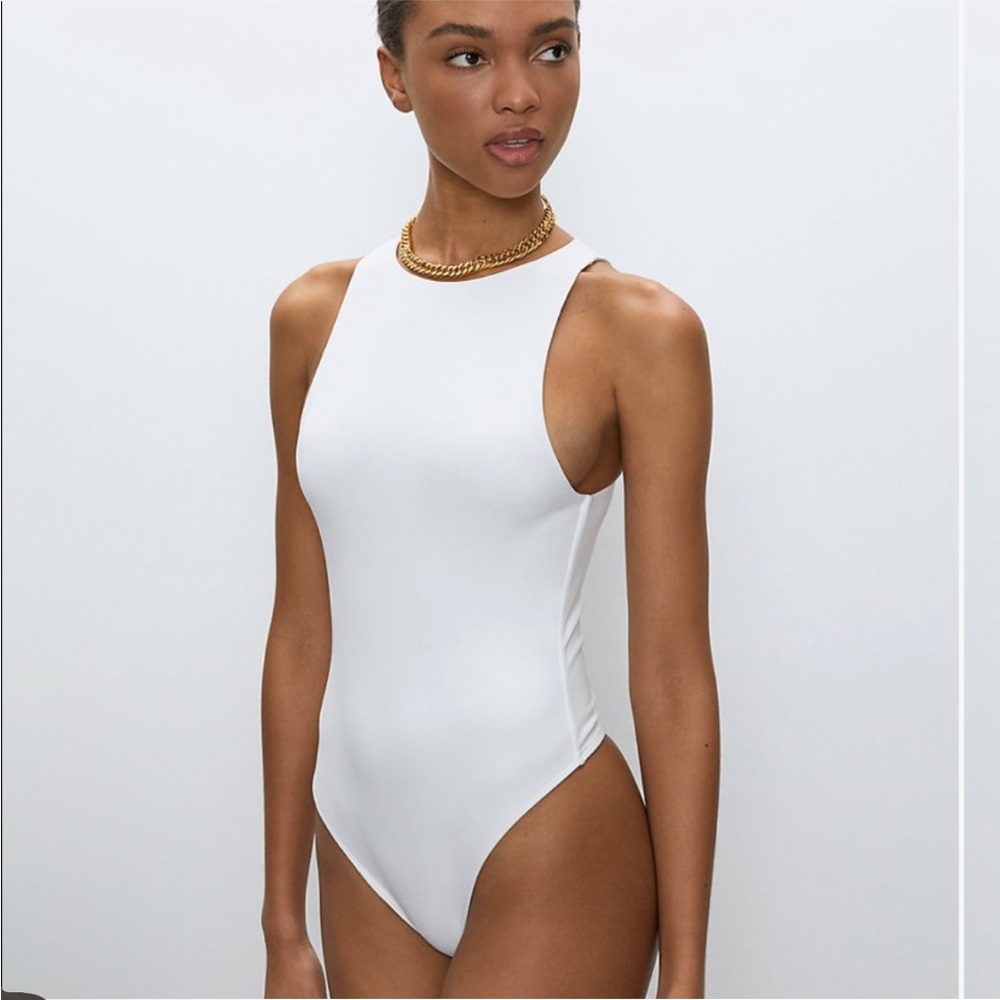 Aritzia White Bodysuit